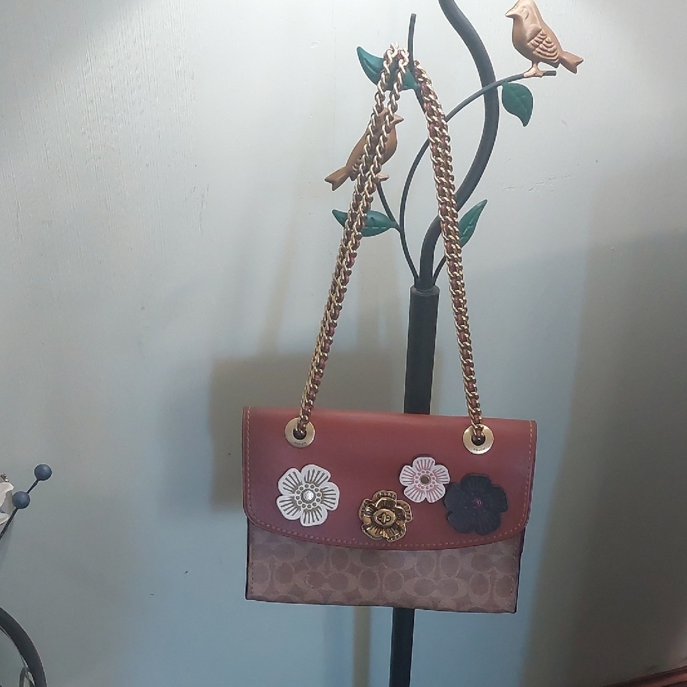 Coach Tea Rose Bag